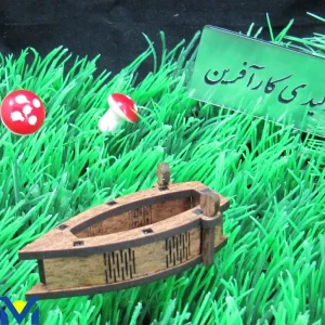 قایق ماکت چوبی